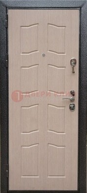 Легкая металлическая дверь с МДФ ДМ-109 в Волоколамске