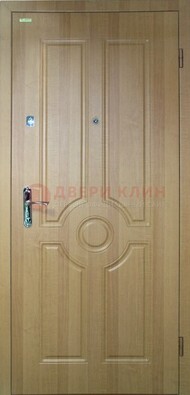 Металлическая дверь с МДФ ДМ-132 в торговое помещение в Волоколамске