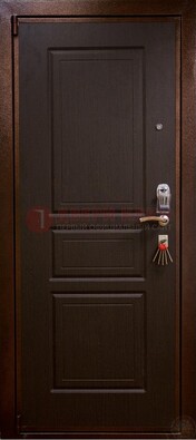 Современная стальная дверь с МДФ ДМ-158 в Волоколамске