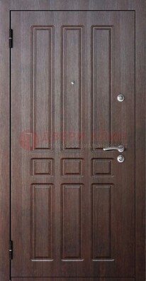 Простая металлическая дверь с МДФ МД-44 в Волоколамске