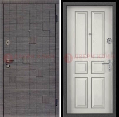 Cтальная дверь в квартиру с МДФ ДМ-488 в Волоколамске