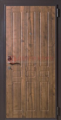 Прочная металлическая дверь с МДФ ДМ-68 в Волоколамске