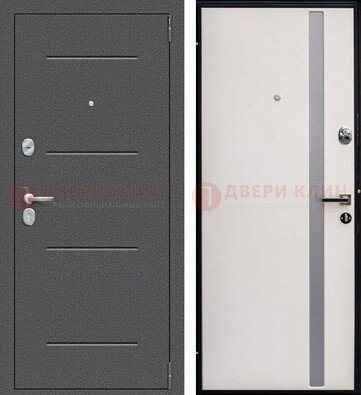 Железная дверь с порошковым напылением Медный антик и МДФ ДП-212 в Волоколамске