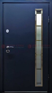 Металлическая дверь с порошковым покрытием и МДФ Белый дуб ДП-219 в Волоколамске