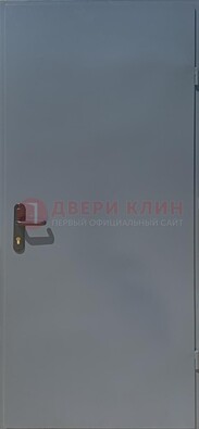 Серая противопожарная дверь ДПП-18 в Волоколамске