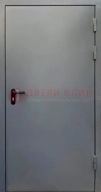Серая противопожарная дверь ДПП-20 в Волоколамске