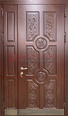 Парадная металлическая дверь с узором ДПР-74 в Волоколамске