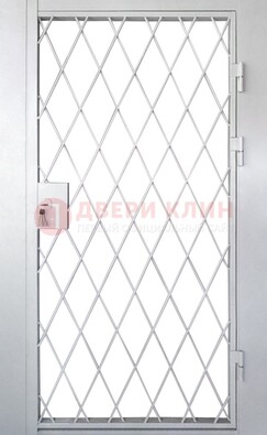 Стальная решетчатая дверь ДР-13 в Волоколамске