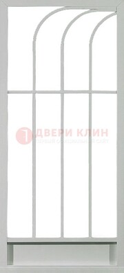 Современная железная решетчатая дверь ДР-39 в Волоколамске