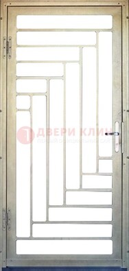 Железная решетчатая дверь с узором ДР-41 в Волоколамске