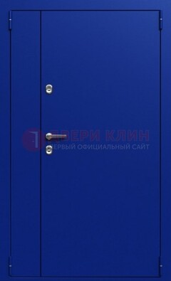 Синяя тамбурная дверь ДТМ-23 в Костроме
