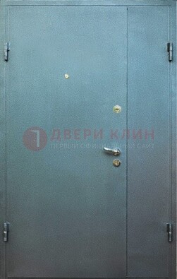 Серая тамбурная дверь ДТМ-34 в Волоколамске