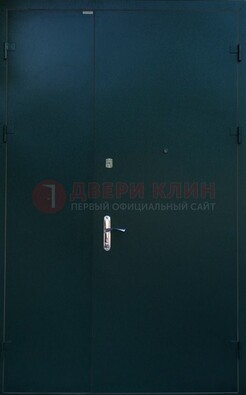 Черная тамбурная дверь ДТМ-36 в Волоколамске